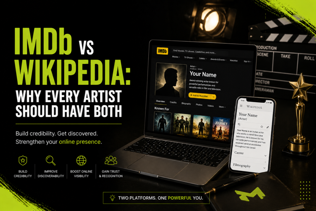 IMDb vs Wikipedia: Why Every Artist Should Have Both