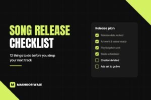 Song release checklist: 12 things to do before you drop your next track